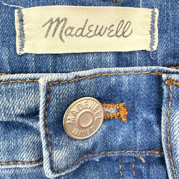 Madewell Womens Cali Demi Boot Jeans Size 26 Denim Blue - Picture 3 of 10